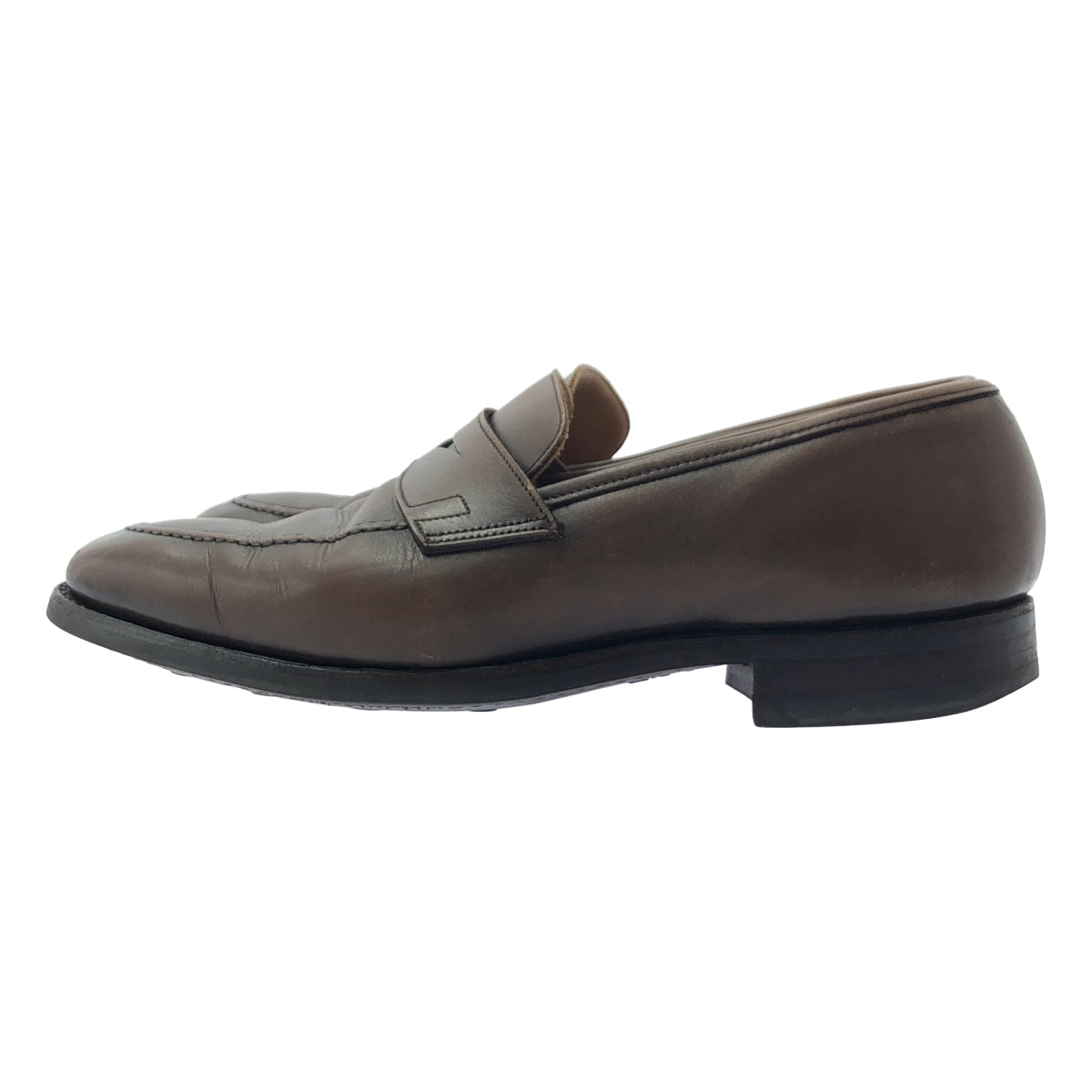 CROCKETT&JONES / クロケット&ジョーンズ | SYDNEY シドニー レザー ペニーローファー | 7E | ブラウン | メンズ