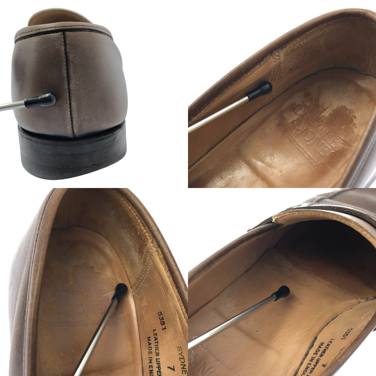 CROCKETT&JONES / クロケット&ジョーンズ | SYDNEY シドニー レザー ペニーローファー | 7E | ブラウン | メンズ