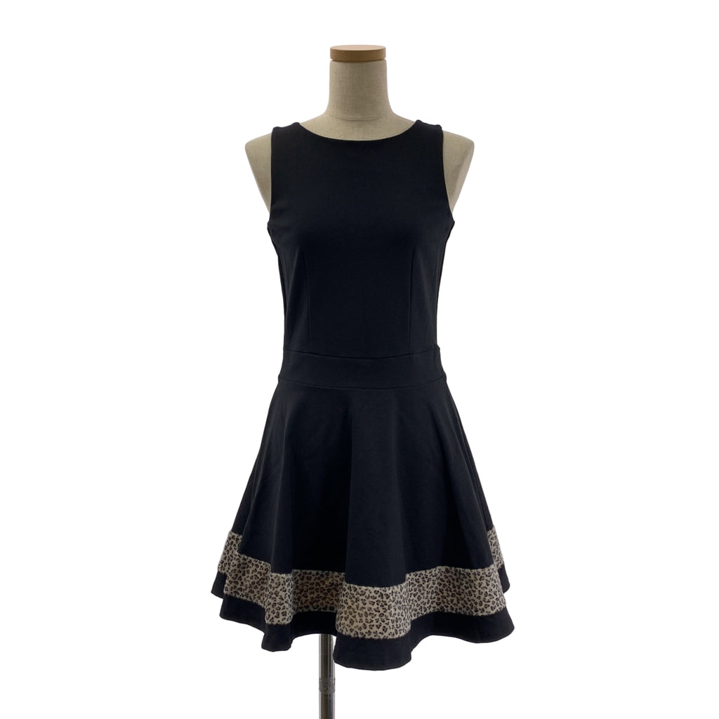 Junior GAULTIER | 豹紋後拉鍊無袖洋裝 | 尺寸 12A | 女款
