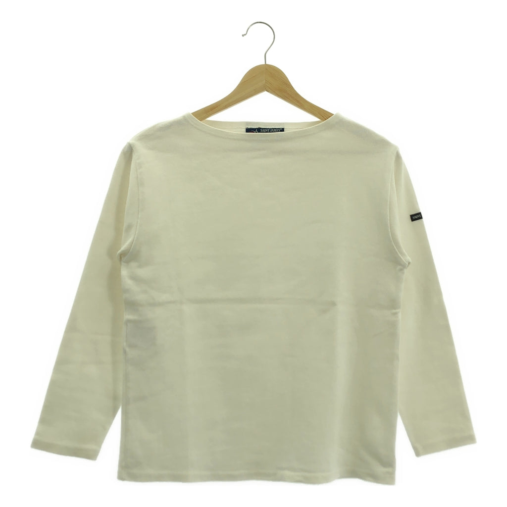 SAINT JAMES / セントジェームス | OUESSANT SOLID ウエッソン ソリッド バスクシャツ | T1 | レディース