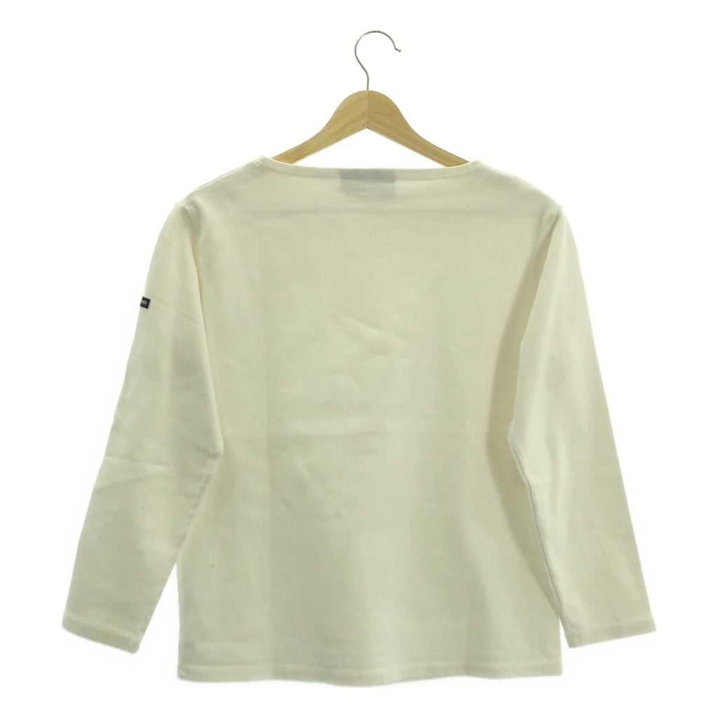 SAINT JAMES / セントジェームス | OUESSANT SOLID ウエッソン ソリッド バスクシャツ | T1 | レディース