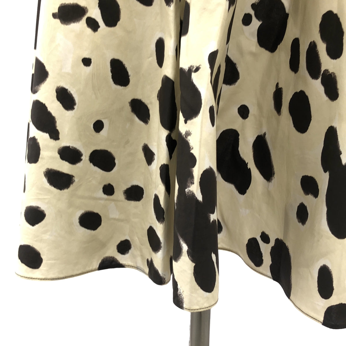 MARNI / マルニ | 2022SS | 総柄 ギャザー ボリューム スカート | 38 | ベージュ | レディース