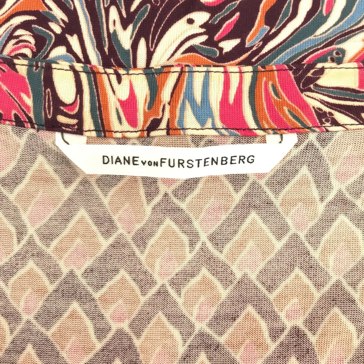 DIANE VON FURSTENBERG / ダイアンフォンファステンバーグ | 総柄 ミニワンピース | 6 | レディース