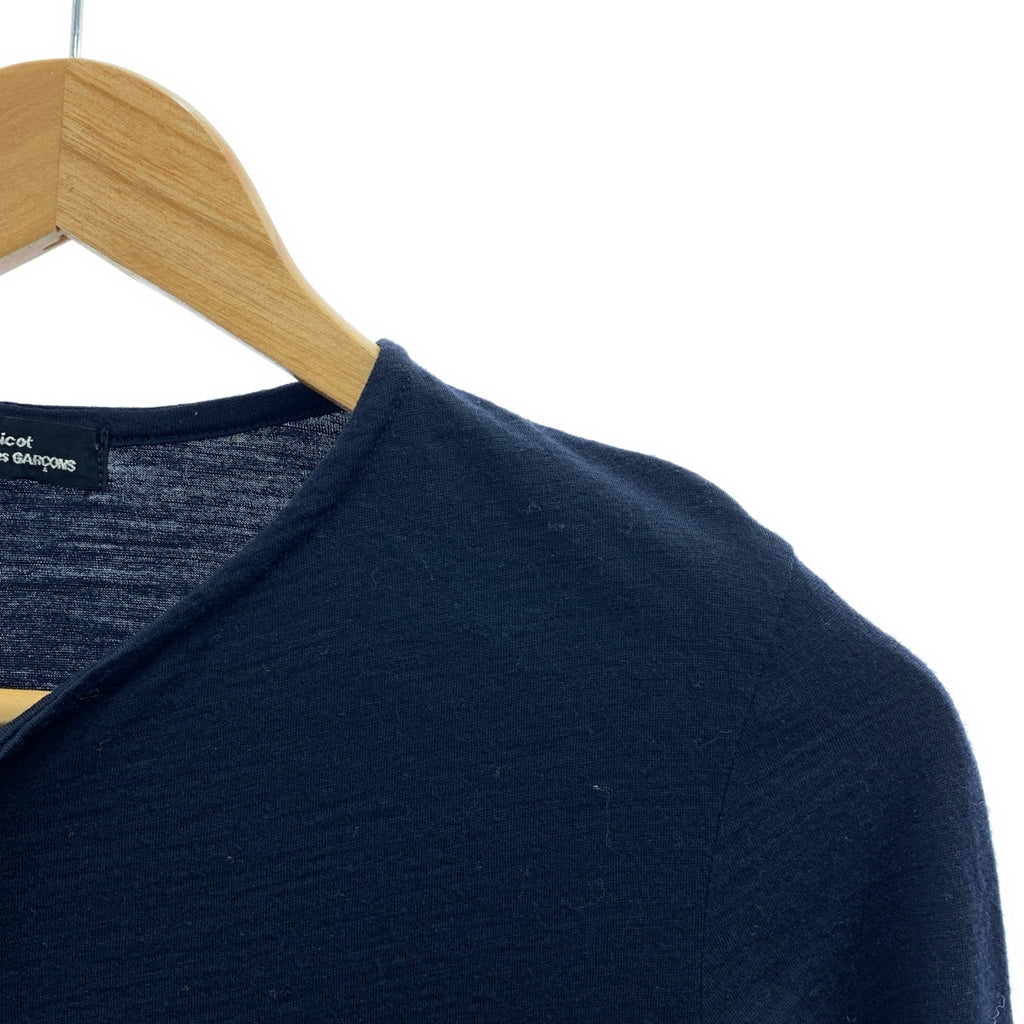 tricot COMME des GARCONS / 트리코 콤 데 걸슨 | 2000AW | 울 다른 소재 전환 니트 |