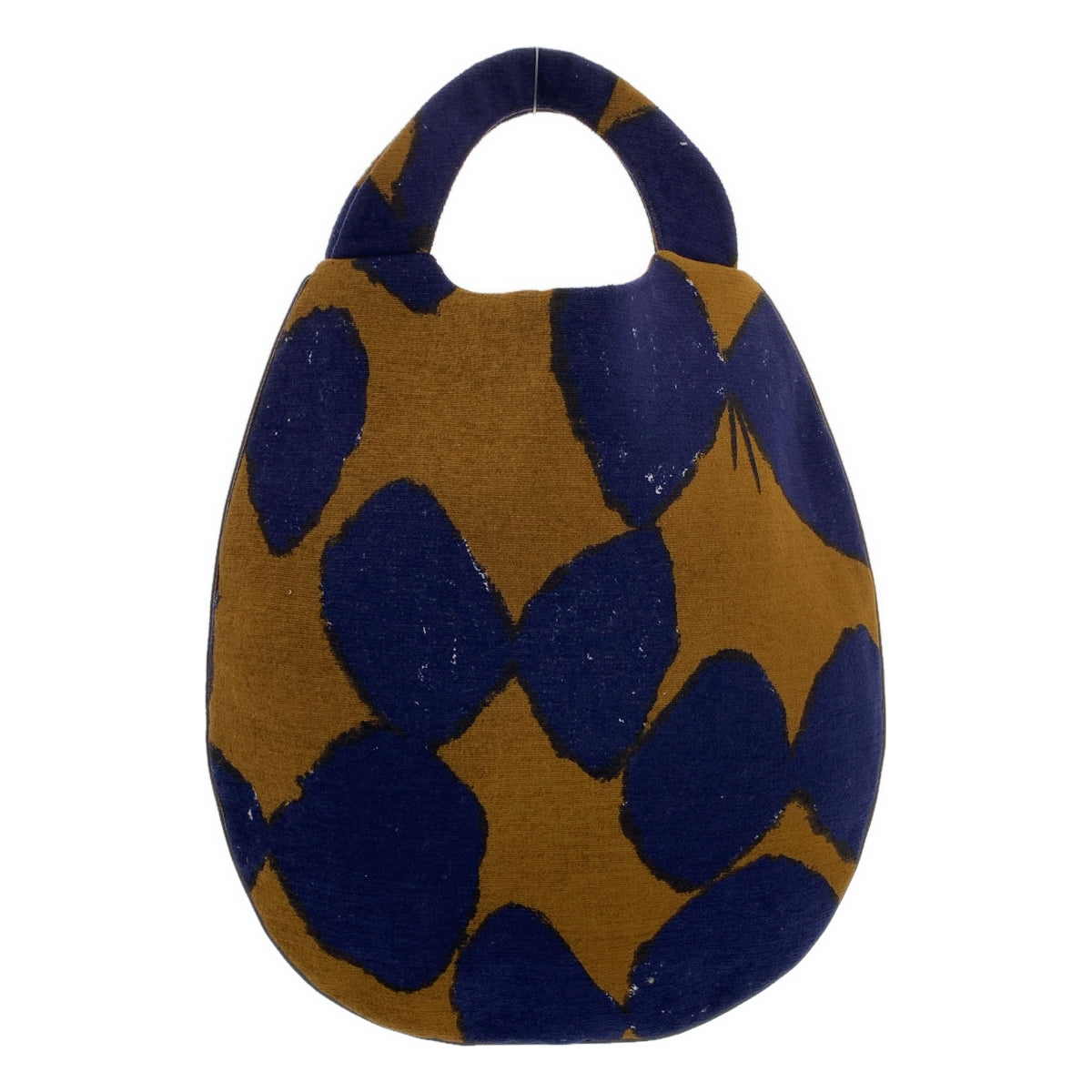 [近新] mina perhonen | 2019 春夏 | 慢舞蛋形手提包 | 海軍藍 | 女款