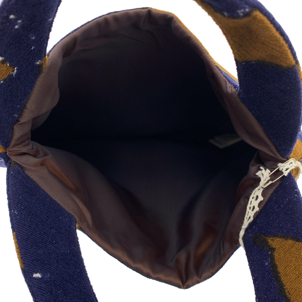 [近新] mina perhonen | 2019 春夏 | 慢舞蛋形手提包 | 海軍藍 | 女款