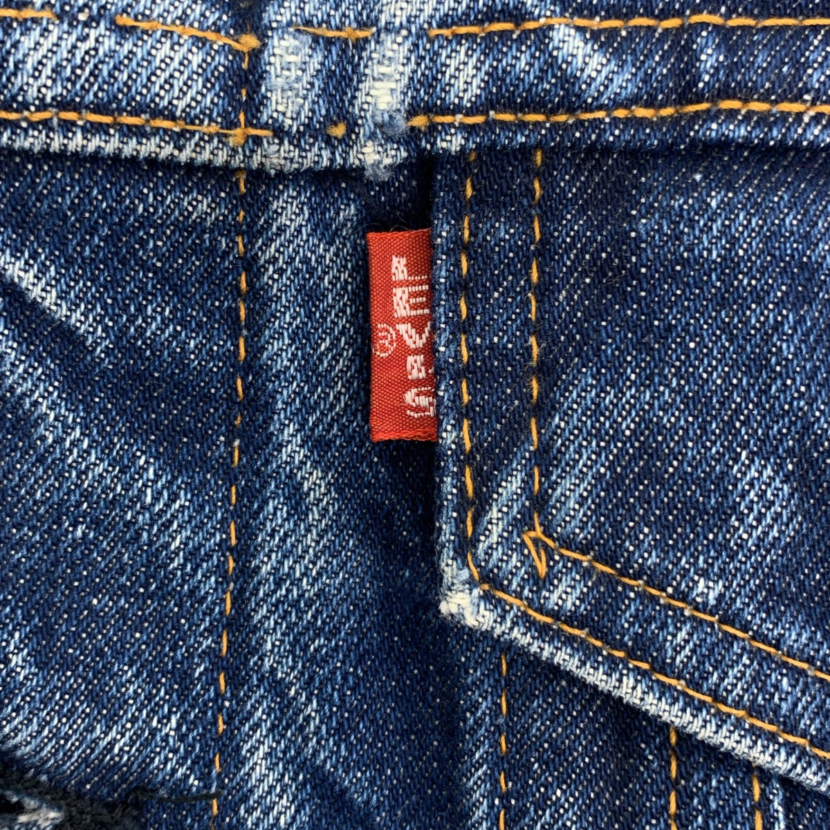 Levi's / 리바이스 | 60s 빈티지 70505 BIG-E 4TH 데님 트래커 재킷 각인 521 | 인디고 | 남성