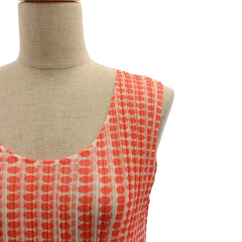 PLEATS PLEASE ISSEY MIYAKE / 플리츠플리즈 이세이 미야케 | 플리츠 도트 프린트 민소매 원피스 | 3 | 여성