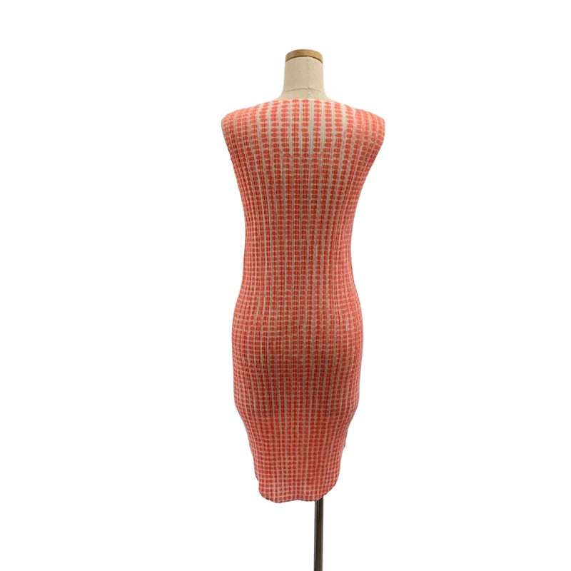 PLEATS PLEASE ISSEY MIYAKE / 플리츠플리즈 이세이 미야케 | 플리츠 도트 프린트 민소매 원피스 | 3 | 여성