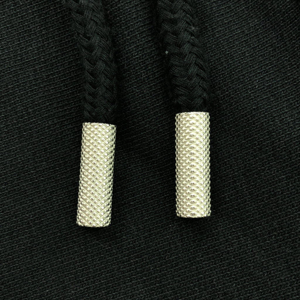 Off-White / オフホワイト | × Champion / チャンピオン ダメージ加工 ドローストリング ロゴ スウェット パンツ | M | チャコールブラック | メンズ