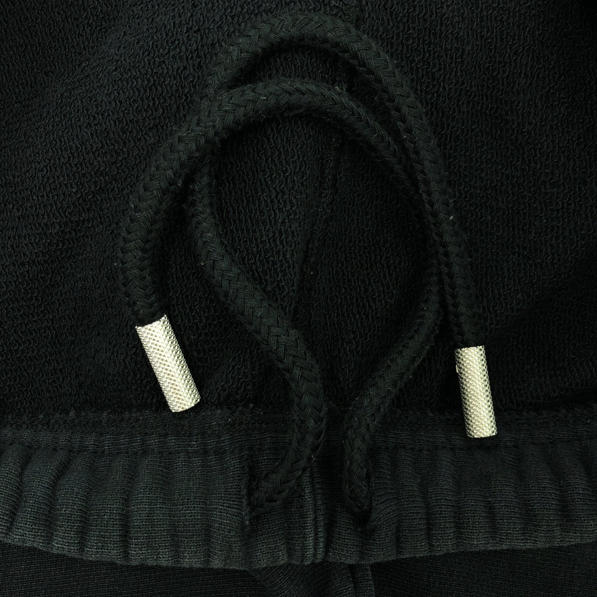 Off-White / オフホワイト | × Champion / チャンピオン ダメージ加工 ドローストリング ロゴ スウェット パンツ | M | チャコールブラック | メンズ