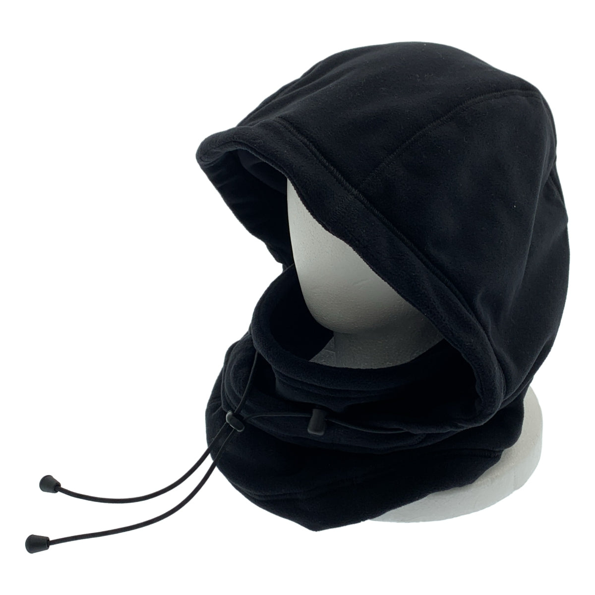 COMME des GARCONS HOMME / 컴데 갤슨 옴므 | 2025AW | Polartec / 폴라텍 폴리에스터 양털 스누드 넥워머 후디