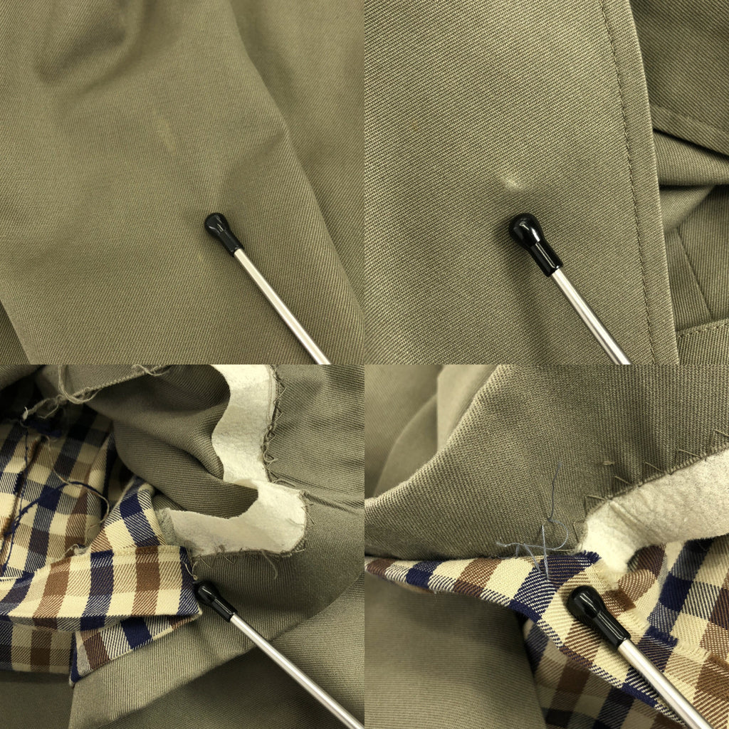 AQUASCUTUM / アクアスキュータム | AQUA5 コットン混 トレンチコート | 10 | レディース