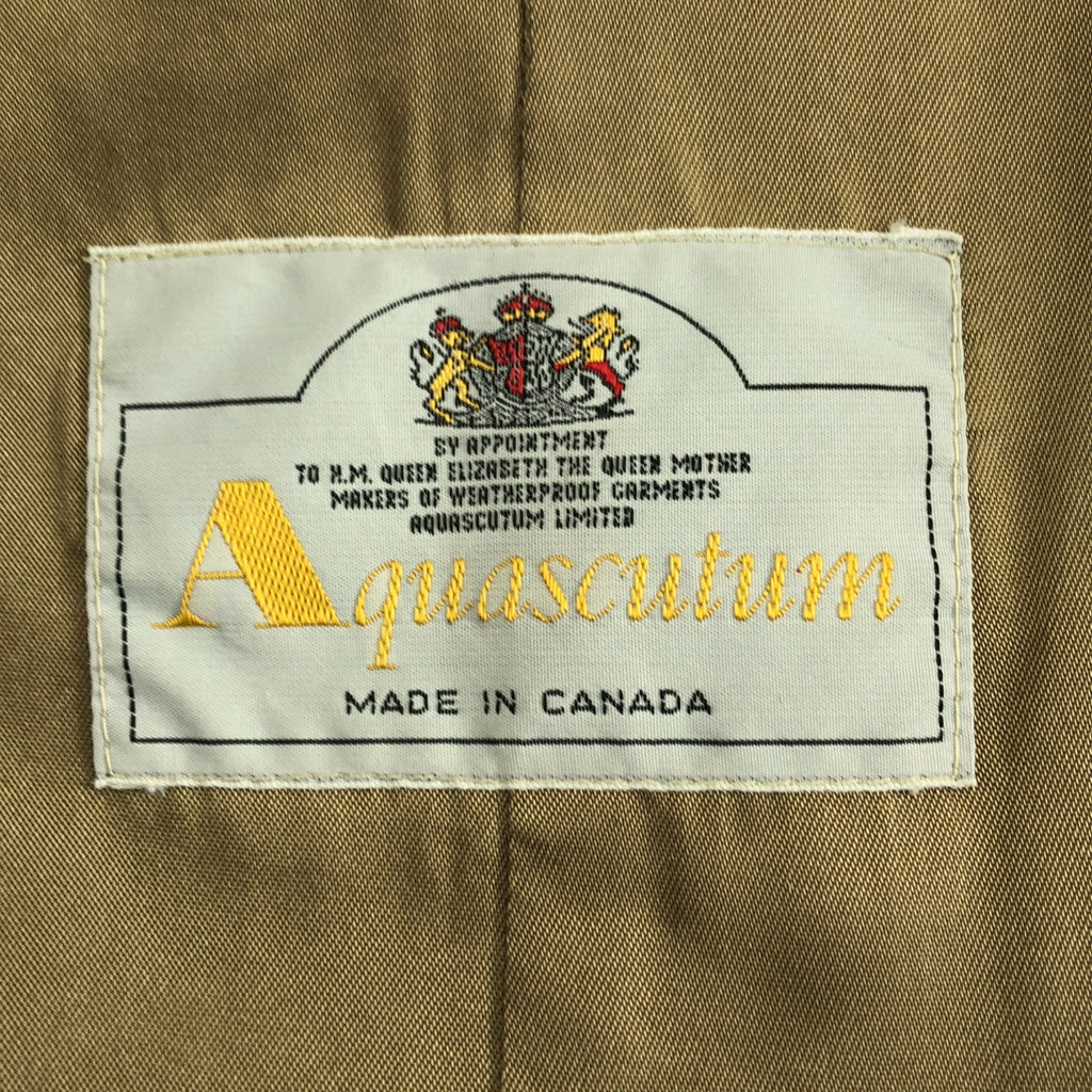 AQUASCUTUM / アクアスキュータム | AQUA5 コットン混 トレンチコート | 10 | レディース