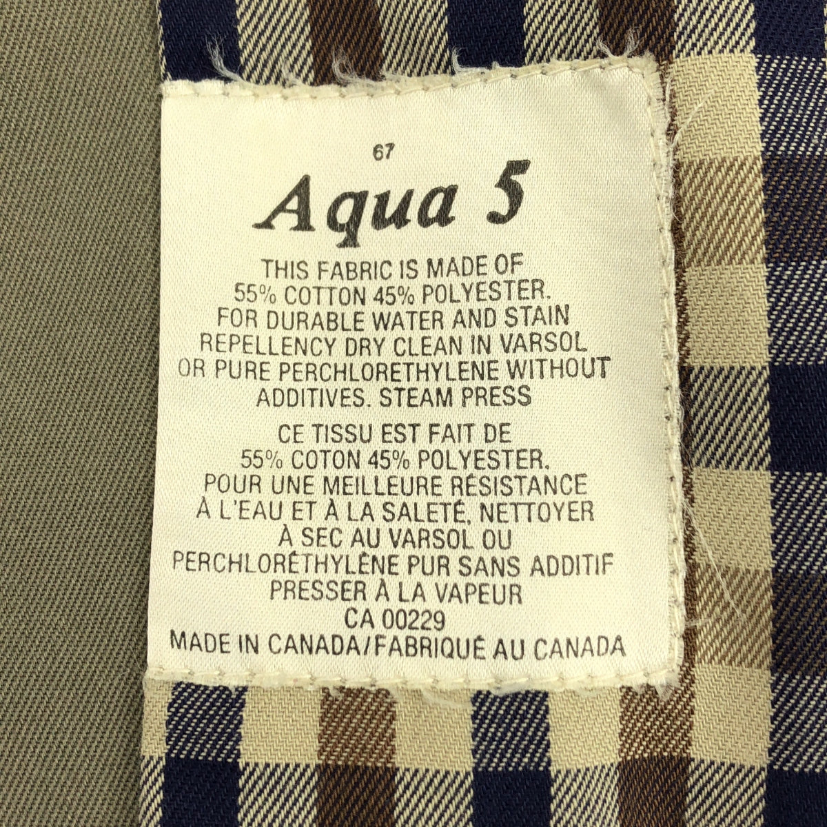 AQUASCUTUM / アクアスキュータム | AQUA5 コットン混 トレンチコート | 10 | レディース