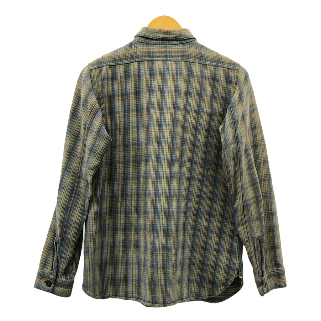 WAREHOUSE / ウエアハウス | チェック コットン 長袖 シャツ | M | グレー系 | メンズ