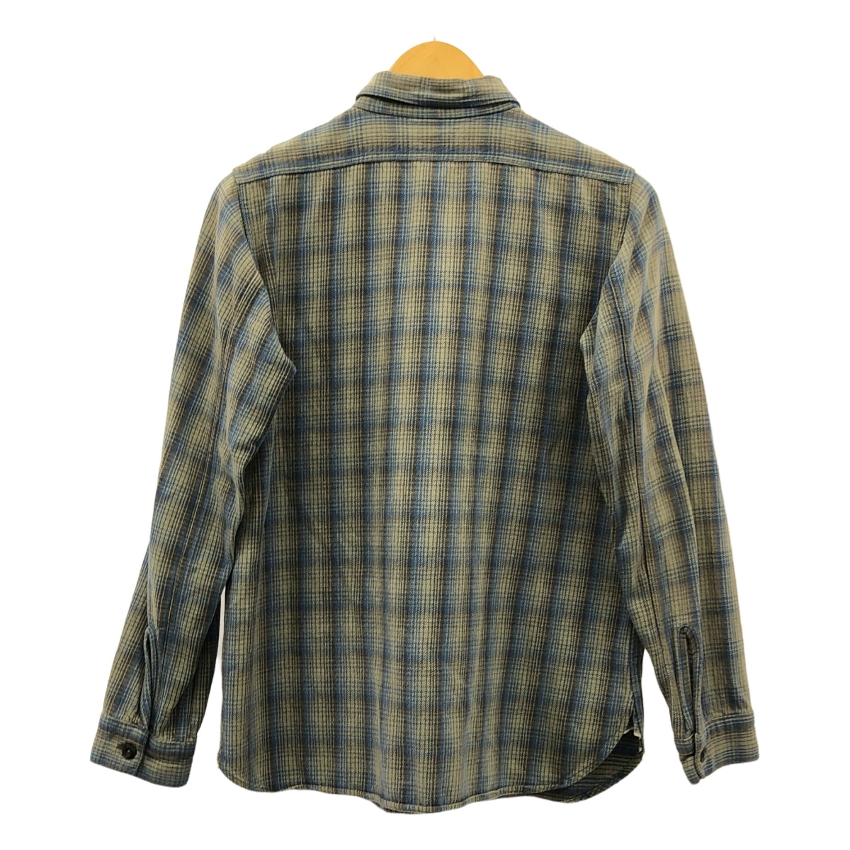 WAREHOUSE / Warehouse | 格紋棉質長袖襯衫 | M | 男款