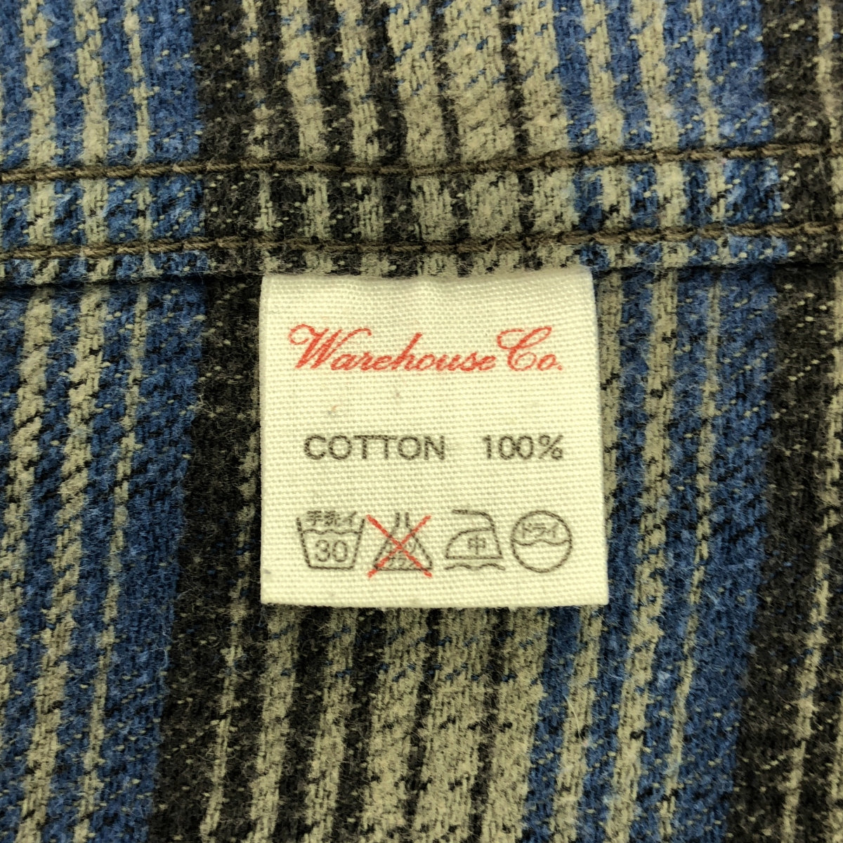 WAREHOUSE / ウエアハウス | チェック コットン 長袖 シャツ | M | グレー系 | メンズ