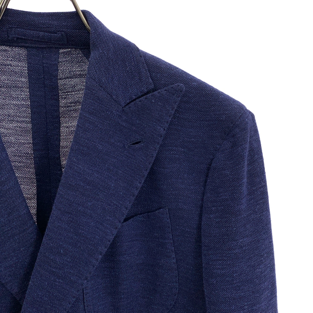 LARDINI / ラルディーニ | シルクブレンド ダブルブレスト テーラードジャケット | 44 | メンズ