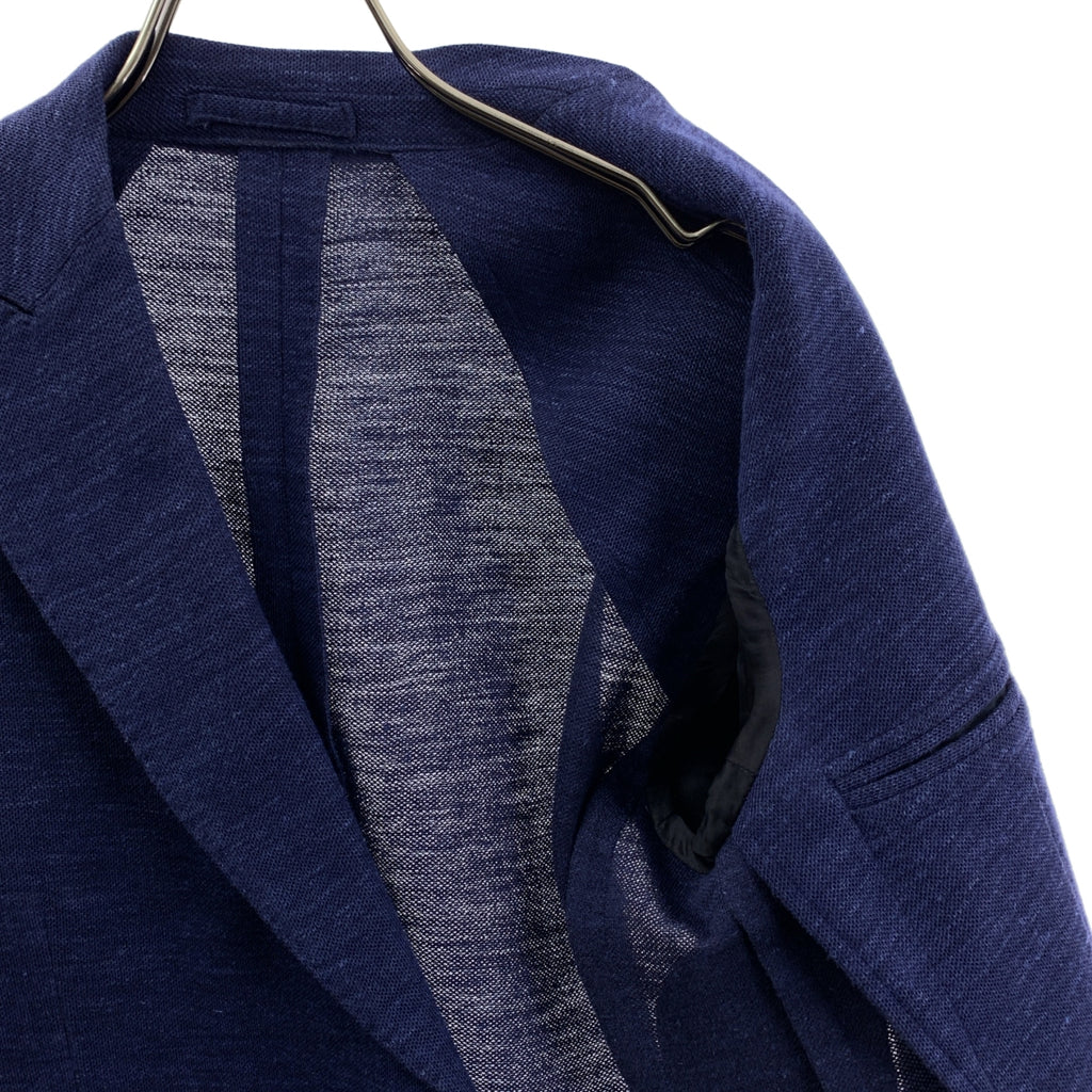 LARDINI / ラルディーニ | シルクブレンド ダブルブレスト テーラードジャケット | 44 | メンズ