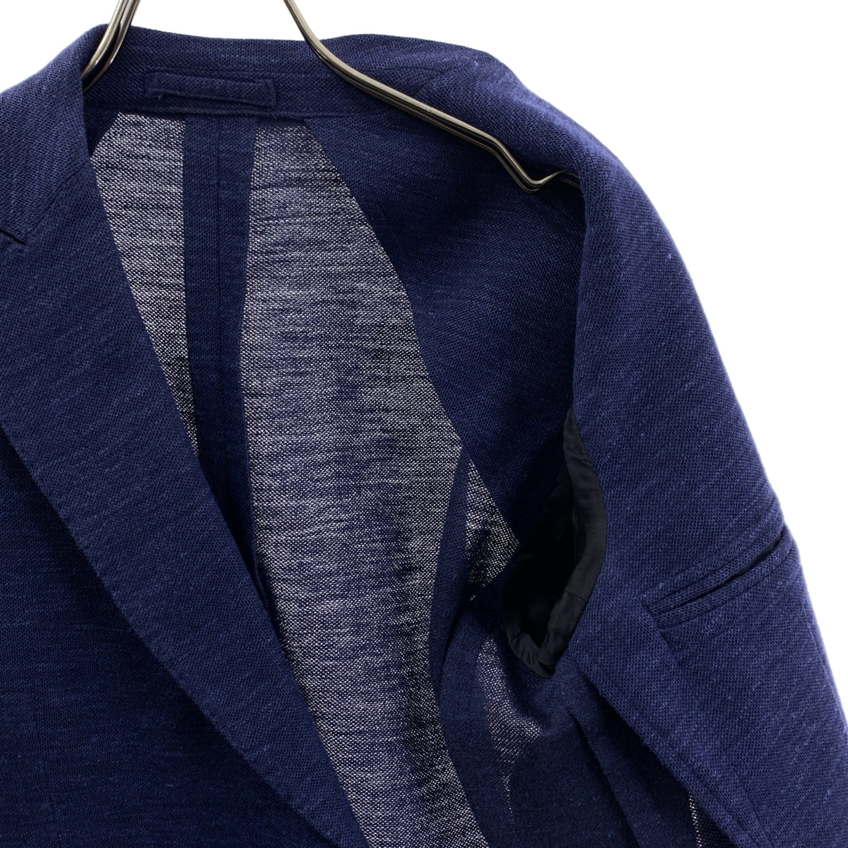 LARDINI / ラルディーニ | シルクブレンド ダブルブレスト テーラードジャケット | 44 | メンズ