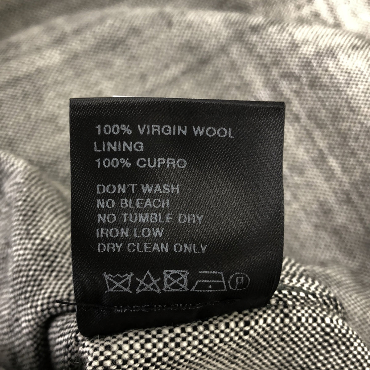 【미품】 Christian Wijnants / 기독교 와이넌츠 | 울 스텐 컬러 코트 | 34 | 블랙/화이트 | 여성