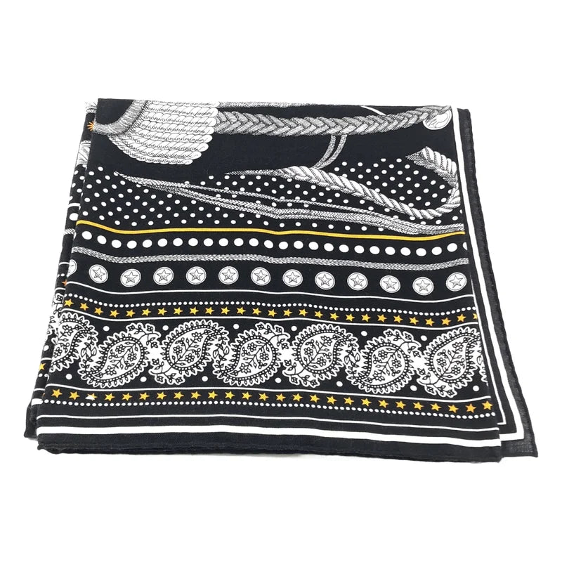 HERMES / エルメス | Zouaves et Dragons Bandana ズアヴとドラゴン カレジェアン140 ストール |