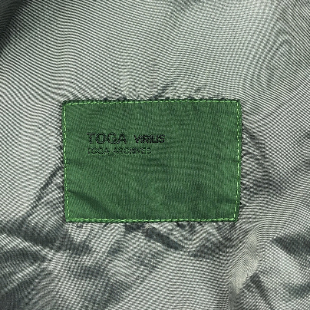 託加·維裡利斯 |蕾絲成衣染色束腰外套 MA-1 雙面夾克 | 46 | 46男士