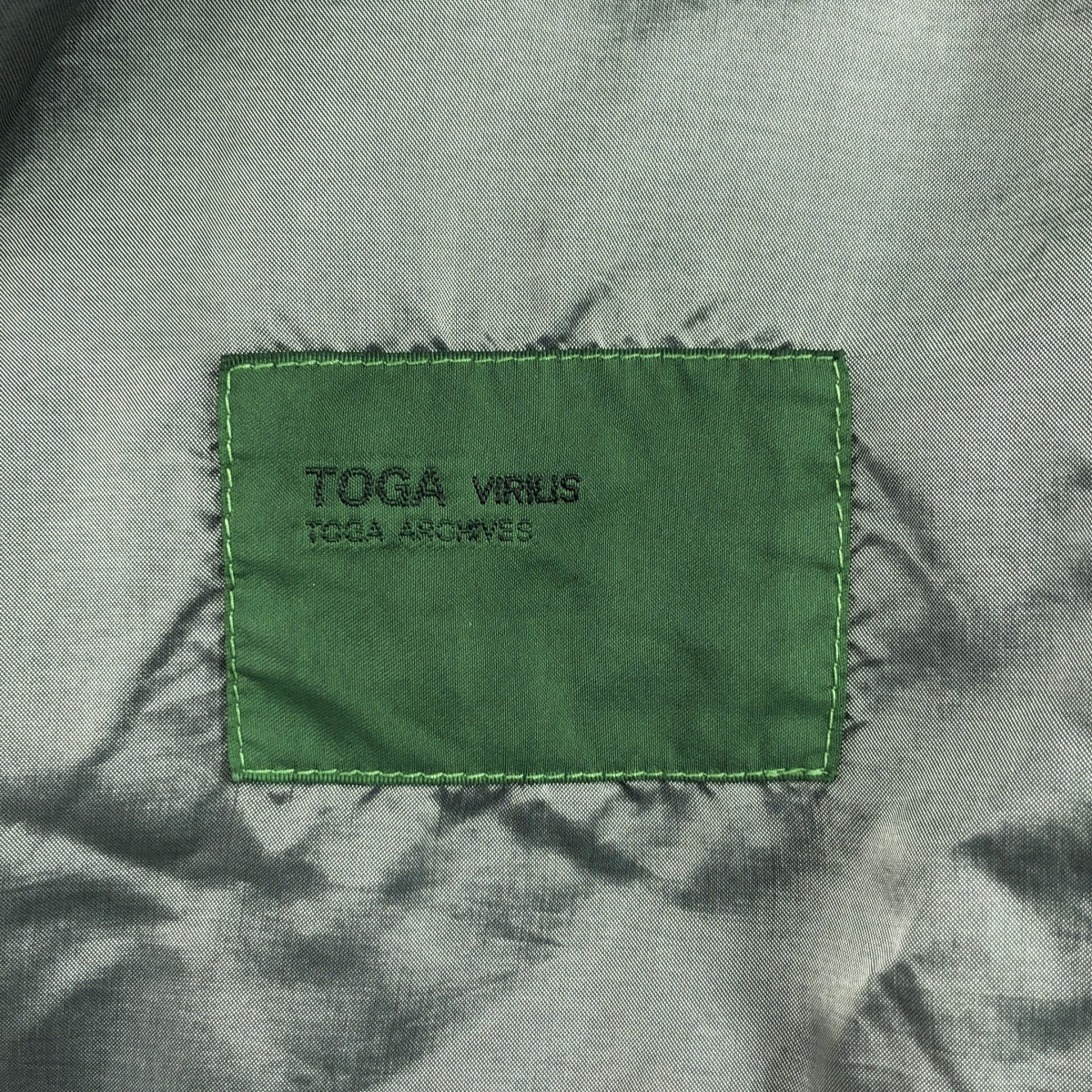 託加·維裡利斯 |蕾絲成衣染色束腰外套 MA-1 雙面夾克 | 46 | 46男士