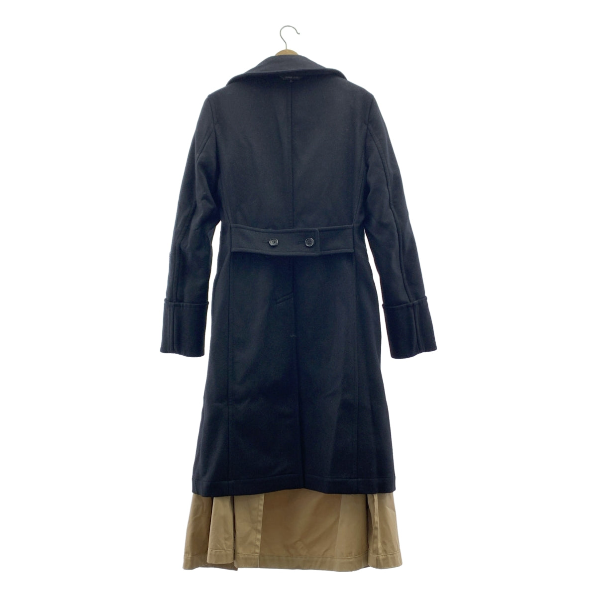 COMME des GARCONS HOMME PLUS / コムデギャルソンオムプリュス | 2021AW | ウール ポリエステル 裁断 リバーシブル コート | S | メンズ