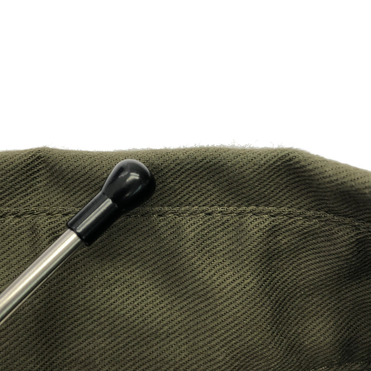 CELINE / 셀린느 | 코튼 밀리터리 원피스 | 38 | 카키 | 여성