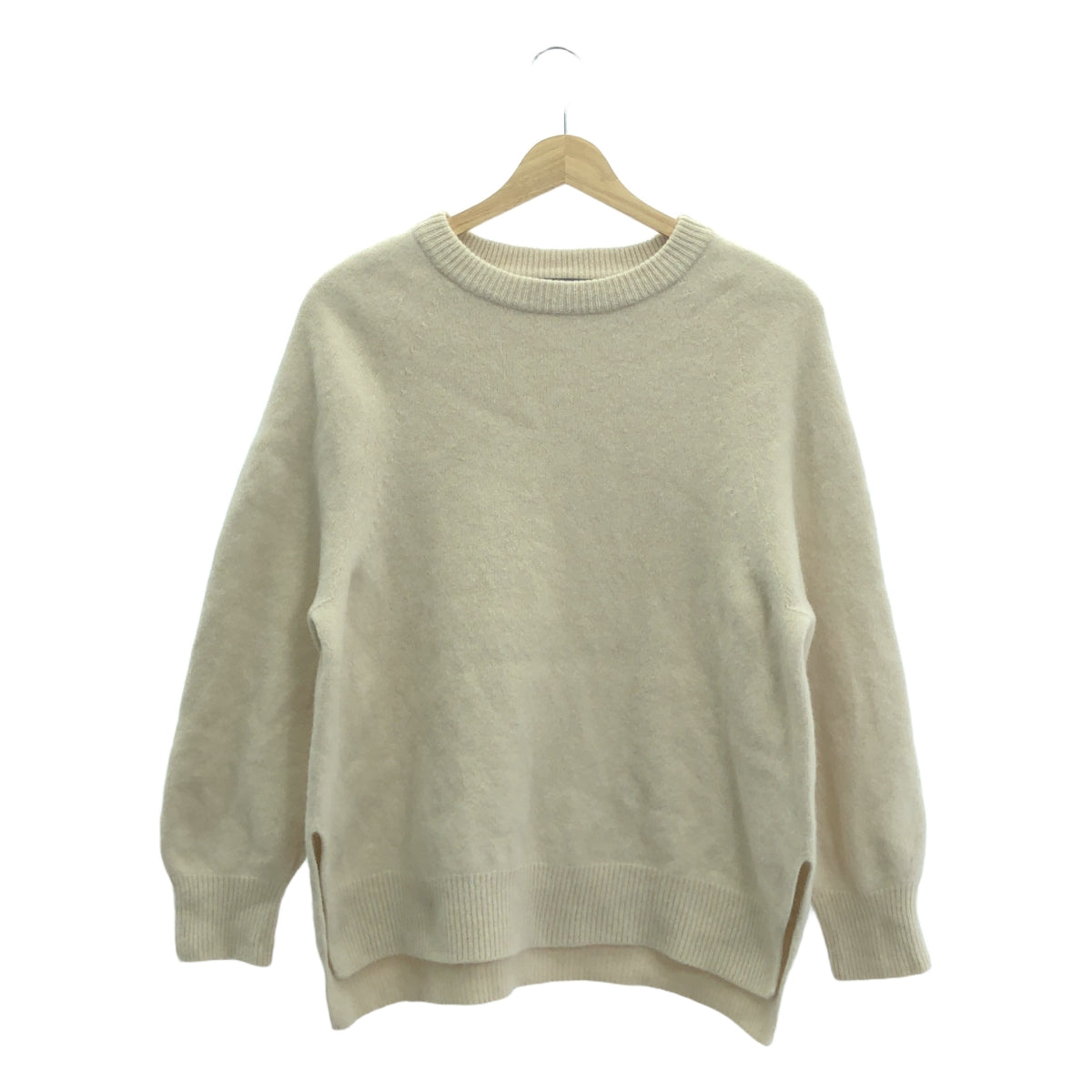 Framework / 프레임 워크 | 라글란 슬리브 와이드 풀오버 니트 | F | 베이지 | 여성