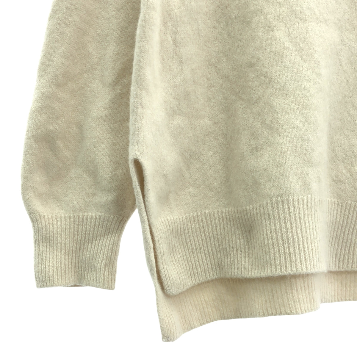 Framework / 프레임 워크 | 라글란 슬리브 와이드 풀오버 니트 | F | 베이지 | 여성