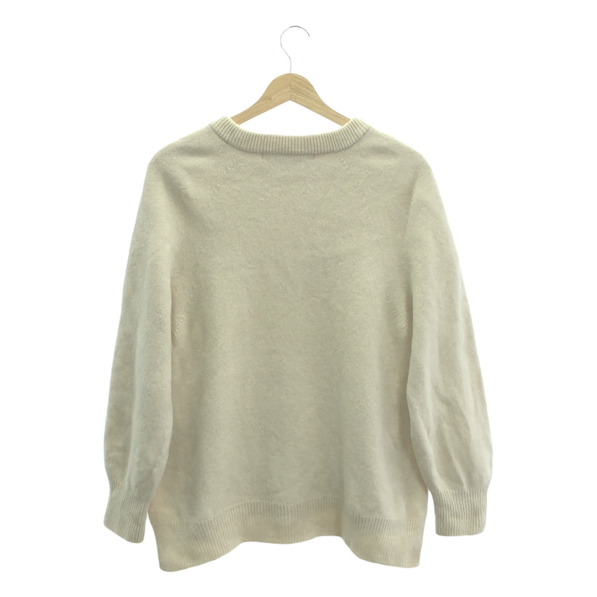 Framework / 프레임 워크 | 라글란 슬리브 와이드 풀오버 니트 | F | 베이지 | 여성