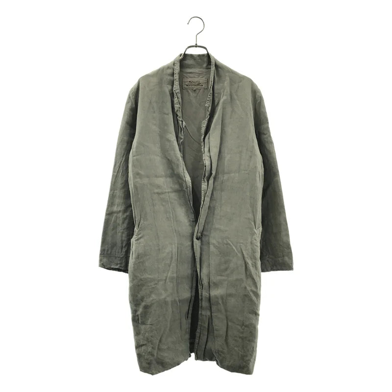 veritecoeur / ヴェリテクール | リネン ダブルコート | F | レディース
