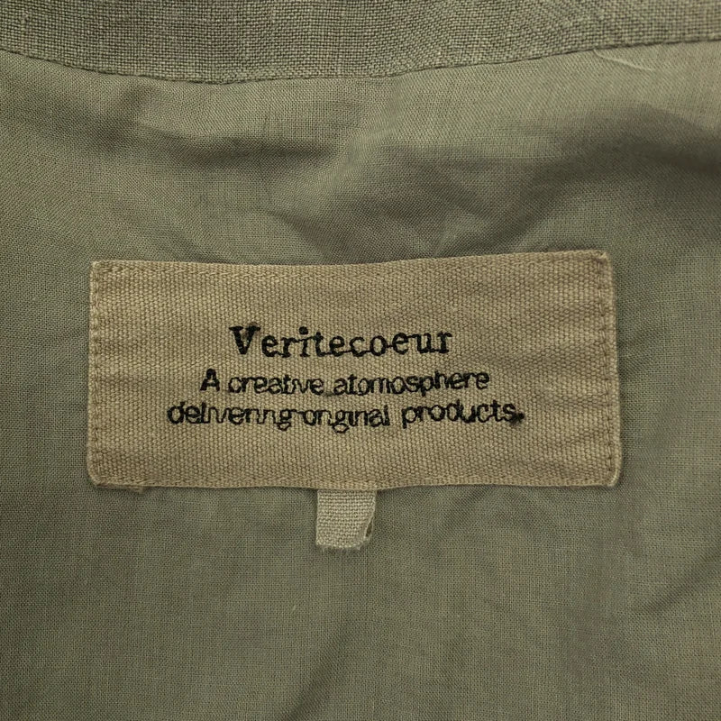veritecoeur / ヴェリテクール | リネン ダブルコート | F | レディース