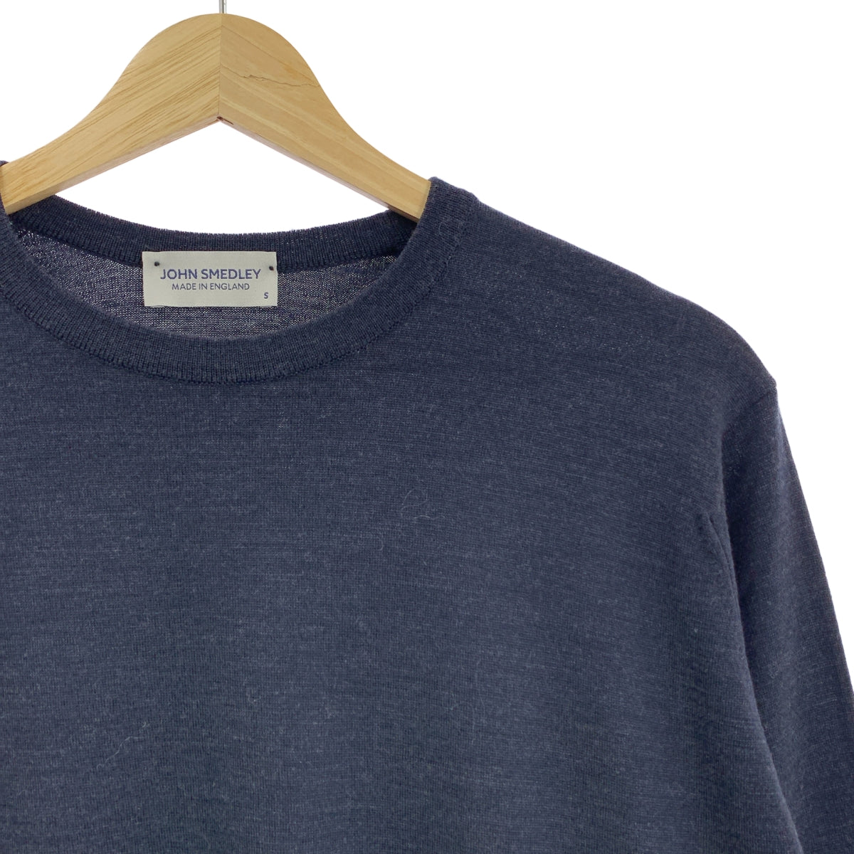 JOHN SMEDLEY / 約翰·斯梅德利 | 羊毛圓領毛衣 | S尺碼 | 女款