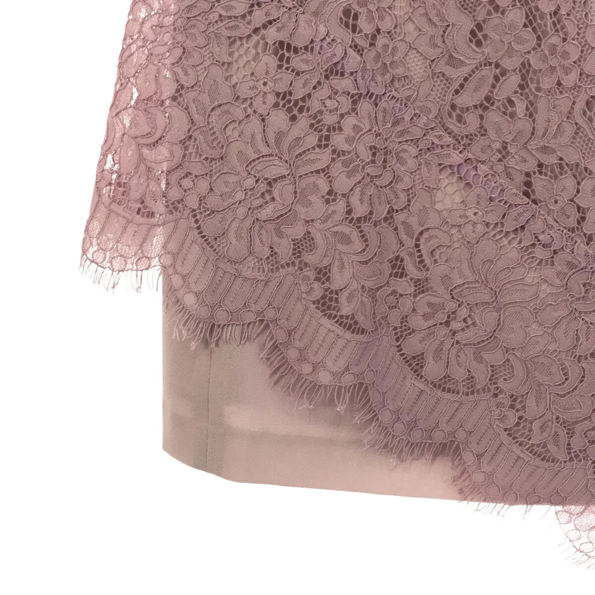 崇拜 |分層蕾絲裙 |尺寸 36 |薰衣草 |女性的