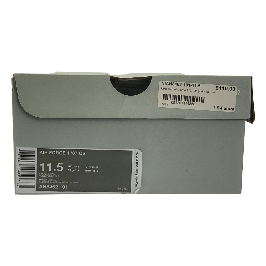 NIKE / 나이키 | AIR FORCE 1 QS SWOOSH PACK 에어포스 스와슈 팩 스니커즈 | 29.5 | 화이트 | 맨즈