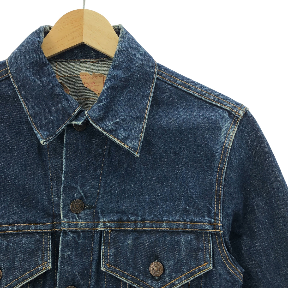Levi's / リーバイス | 1960s ヴィンテージ 70505 4TH デニム トラッカー ジャケット 刻印525 | インディゴ | メンズ