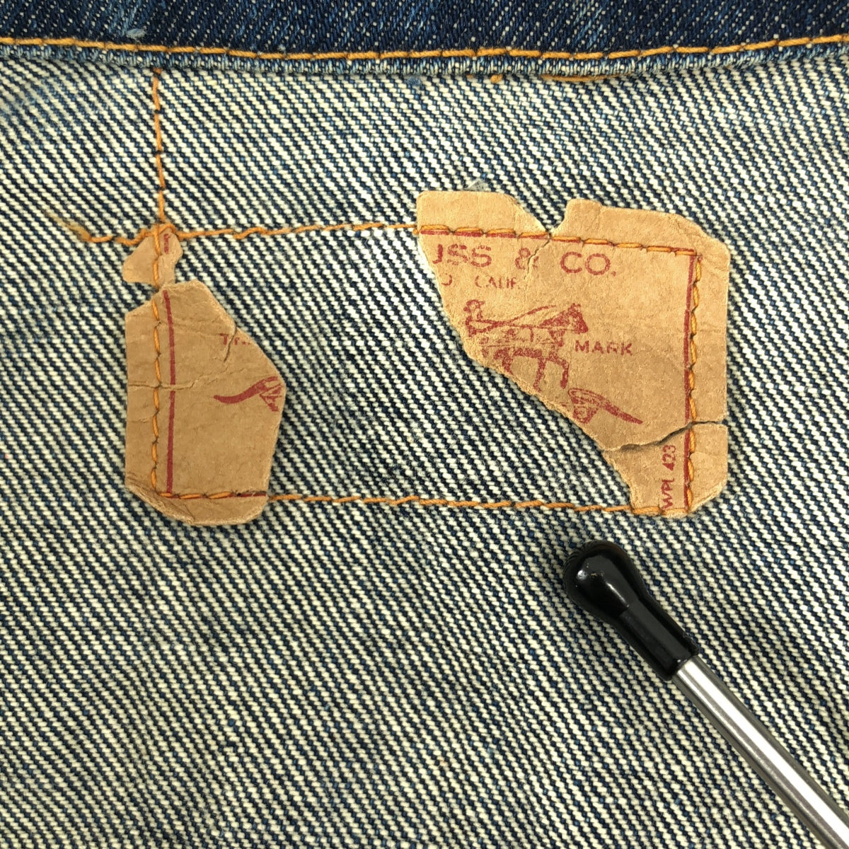 Levi's / リーバイス | 1960s ヴィンテージ 70505 4TH デニム トラッカー ジャケット 刻印525 | インディゴ | メンズ