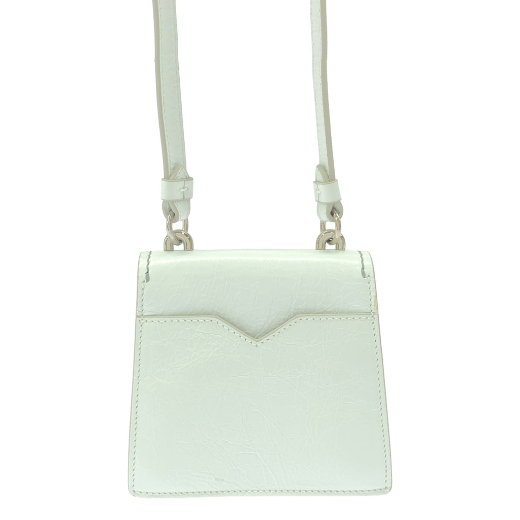 【新品】  Maison Margiela / メゾンマルジェラ | Small Crossbody Flap Bag ショルダー バッグ | ホワイト | レディース