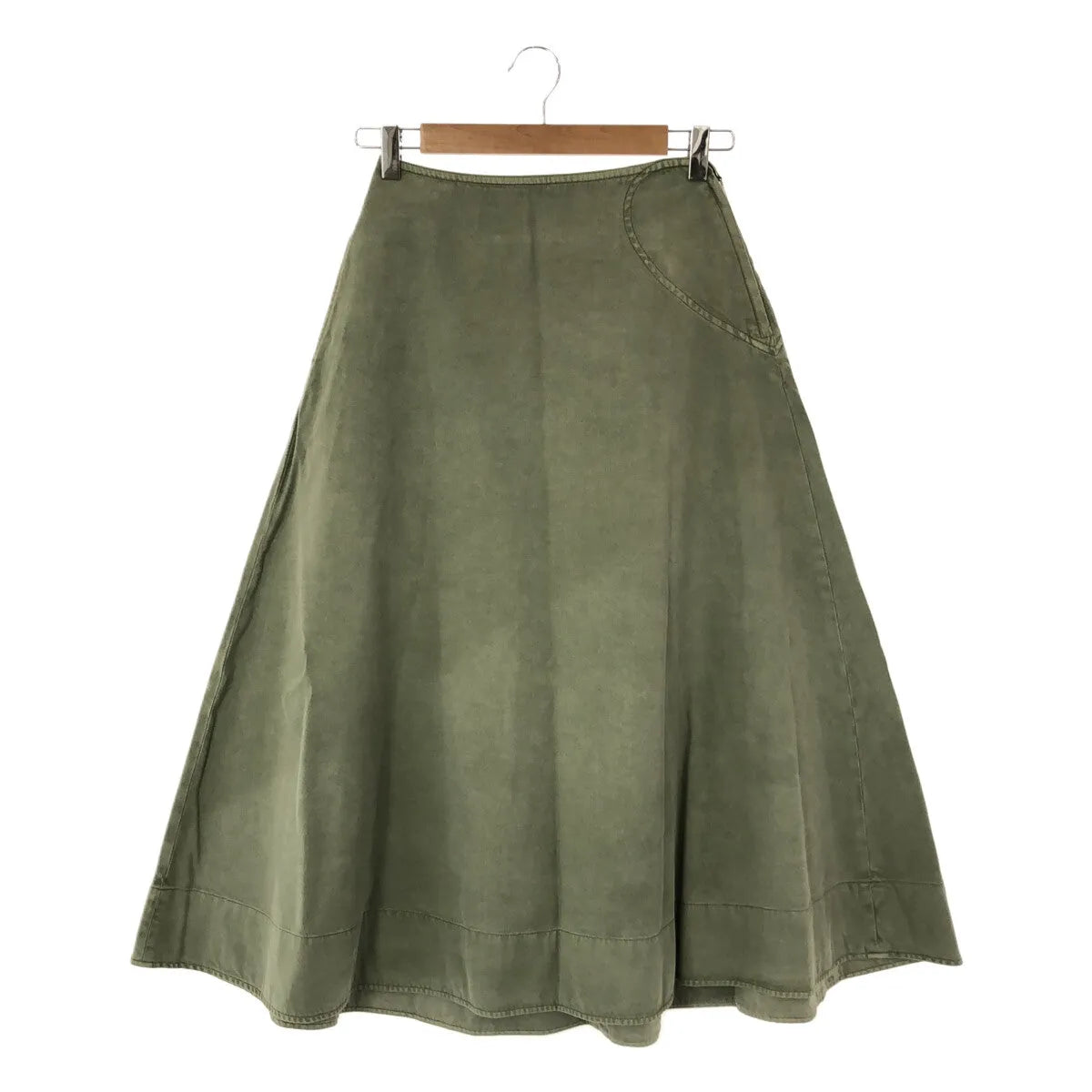 羅恩赫爾曼 |心形針腳喇叭裙 | XS |綠色 |女性的