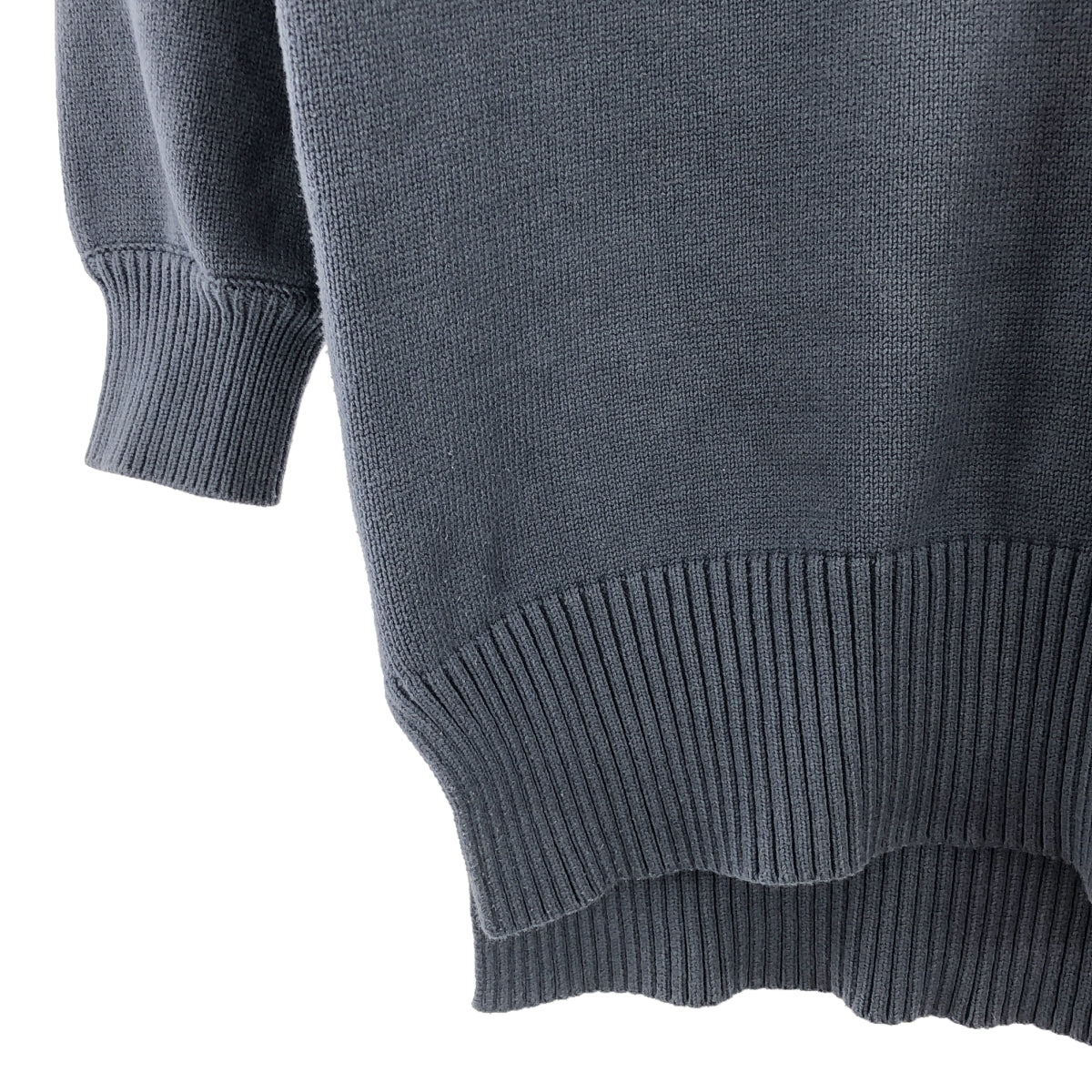 Ron Herman | Cotton Slit Knit Pullover | XS | Women's