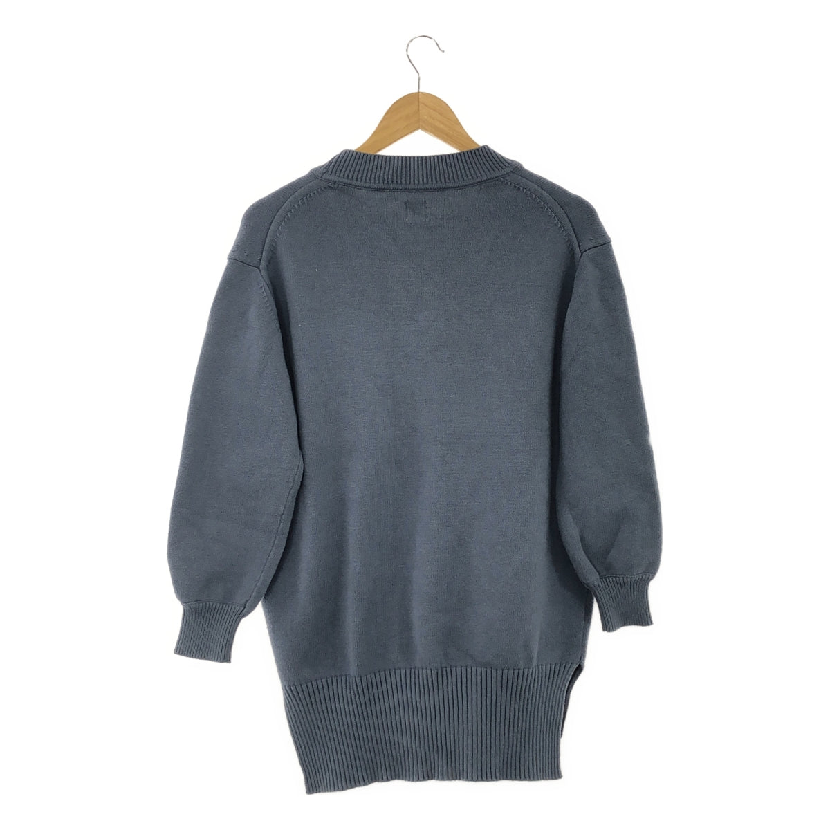 Ron Herman | Cotton Slit Knit Pullover | XS | Women's