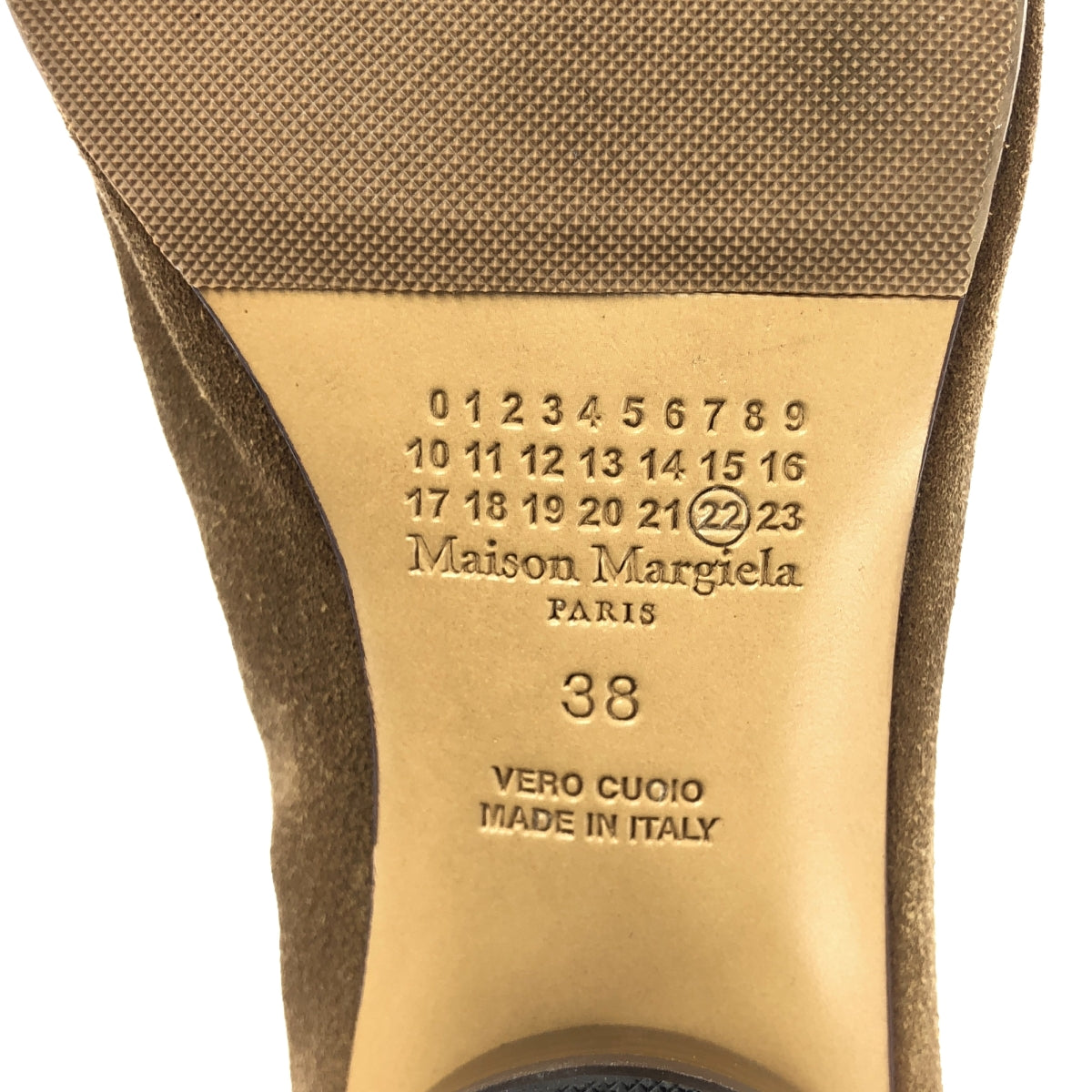 Maison Margiela / メゾンマルジェラ | Tabi Suede Ankle Boots 足袋 スエード レザー アンクル ブーツ | 38 |