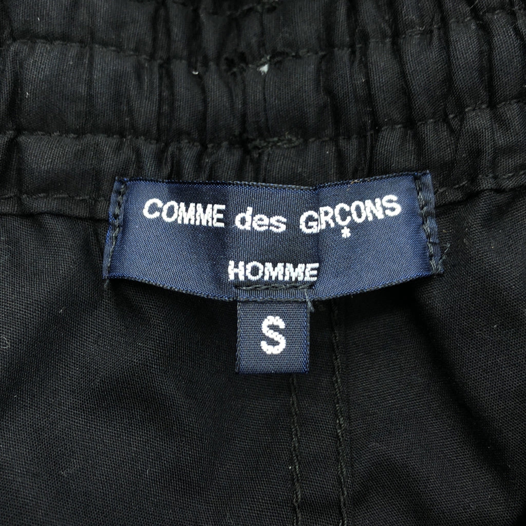 COMME des GARCONS HOMME / 콤데 갤슨 옴므 | 2024SS | 코튼 브로드 와이드 팬츠 | S |