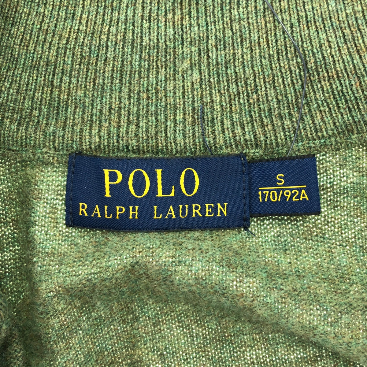 POLO RALPH LAUREN / Polo Ralph Lauren | Wool half-zip knit | S | Men's