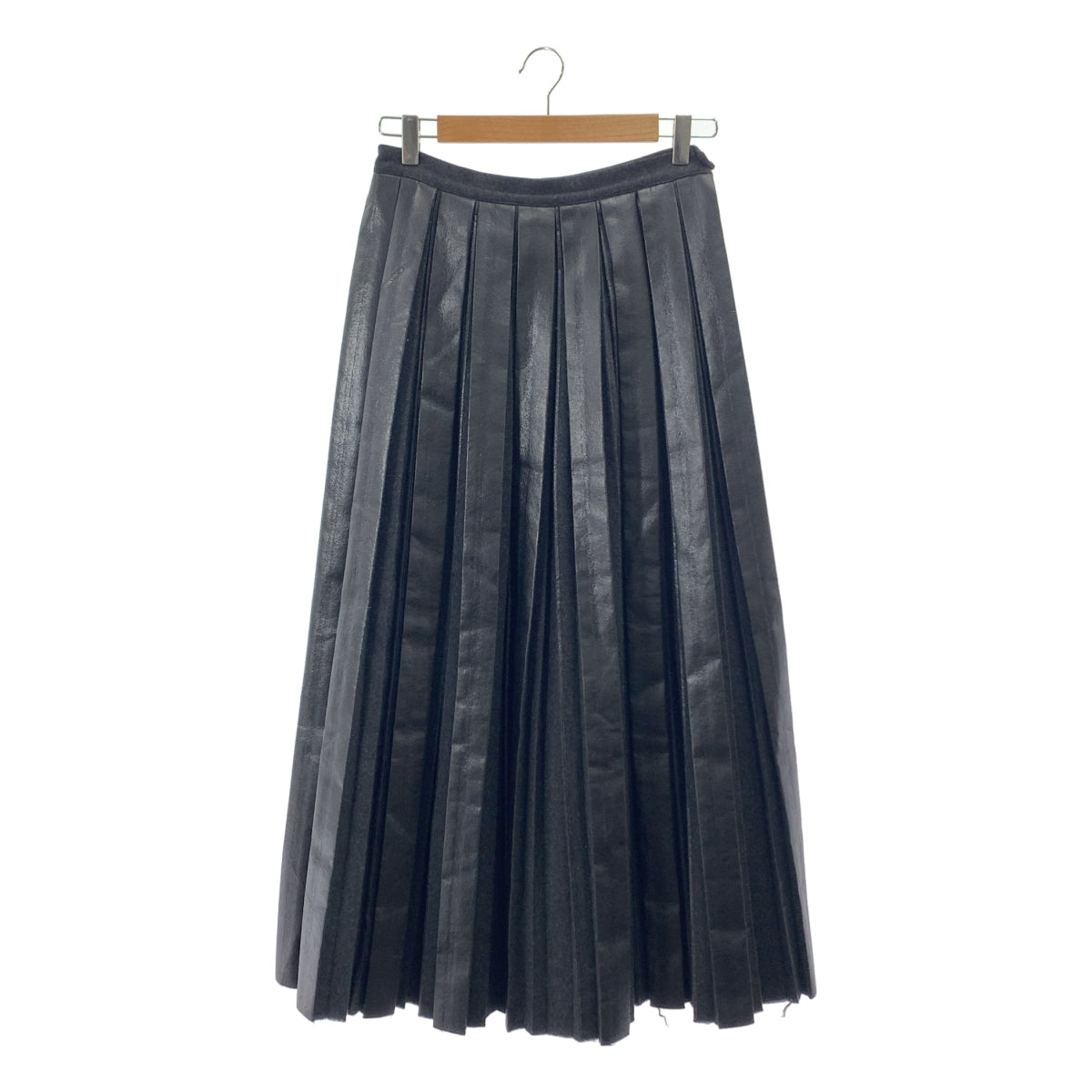 GOLDEN GOOSE | 羊毛橡膠塗層百褶裙 | XS | 女款