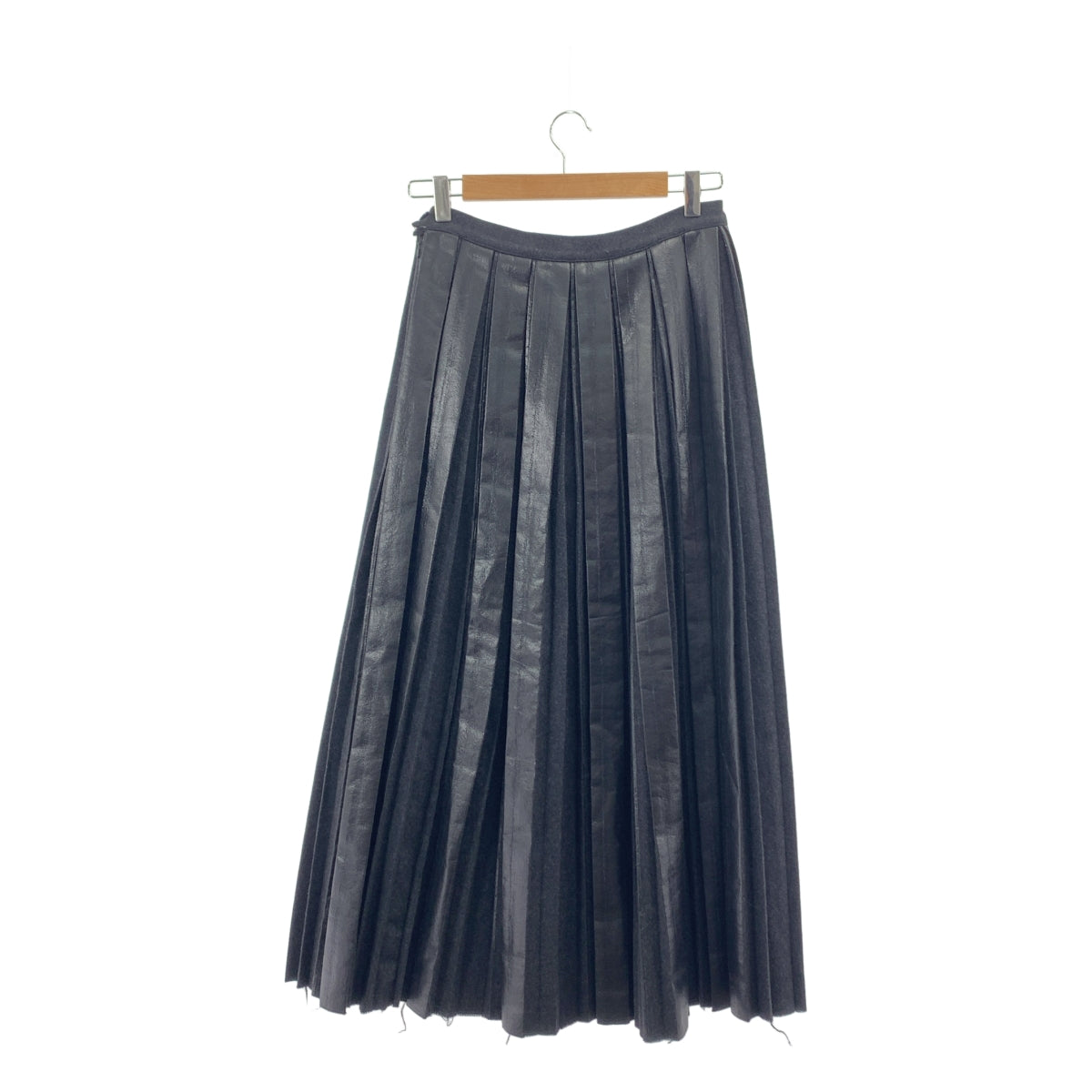 GOLDEN GOOSE | 羊毛橡膠塗層百褶裙 | XS | 女款